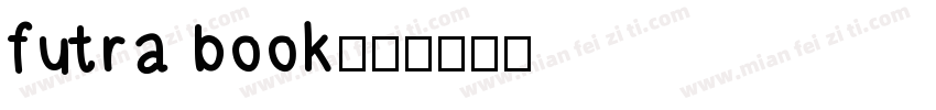 futra book字体转换